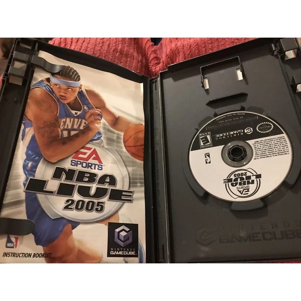 NBA‎ Live 2005 (Nintendo GameCube, 2004) Complete!
